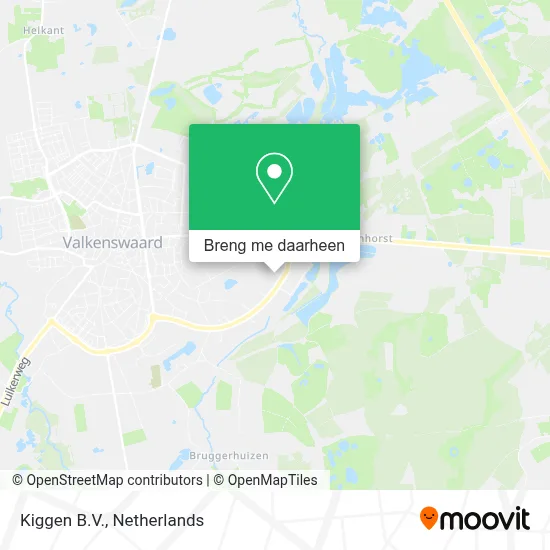 Kiggen B.V. kaart