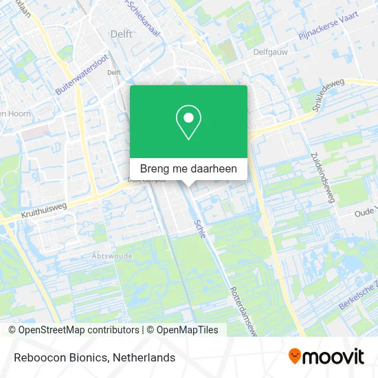Reboocon Bionics kaart