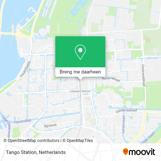 Tango Station kaart