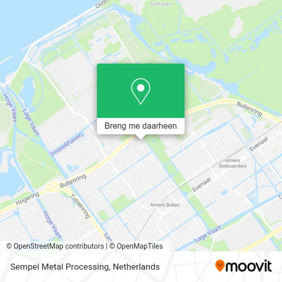 Sempel Metal Processing kaart