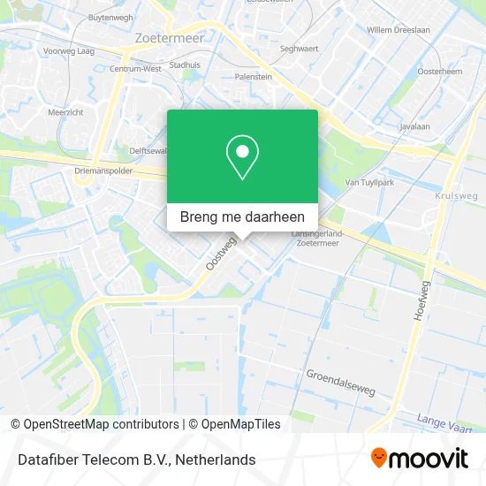 Datafiber Telecom B.V. kaart