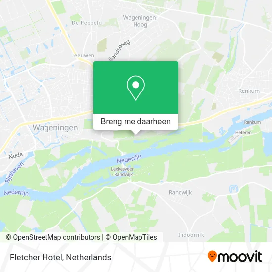 Fletcher Hotel kaart