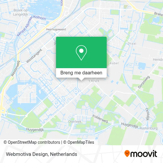 Webmotiva Design kaart