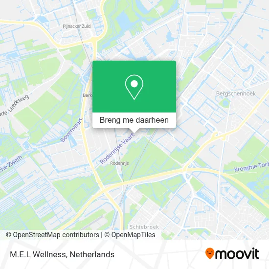 M.E.L Wellness kaart
