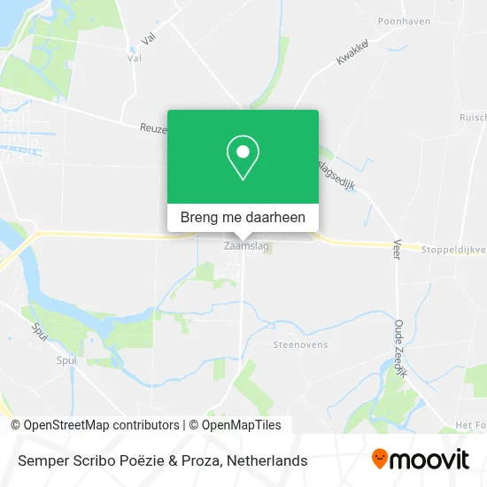 Semper Scribo Poëzie & Proza kaart