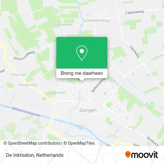 De Inktsalon kaart