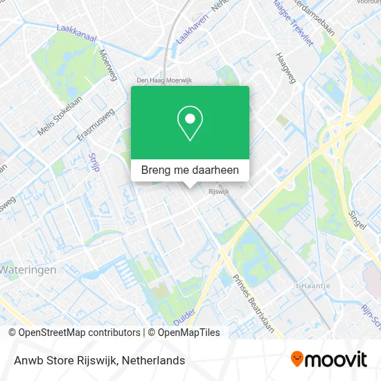 Anwb Store Rijswijk kaart
