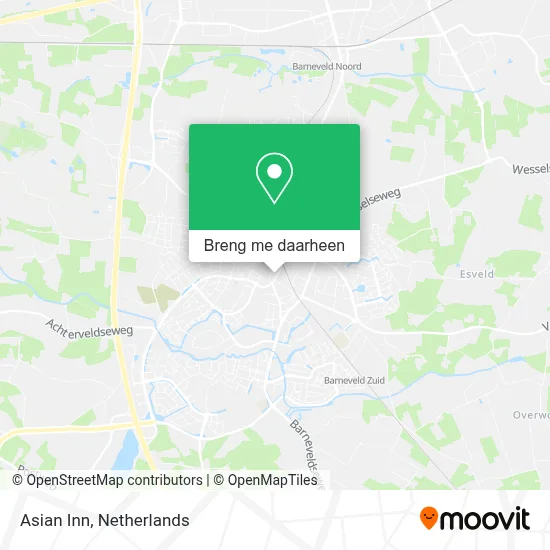 Asian Inn kaart