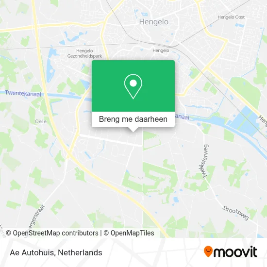 Ae Autohuis kaart