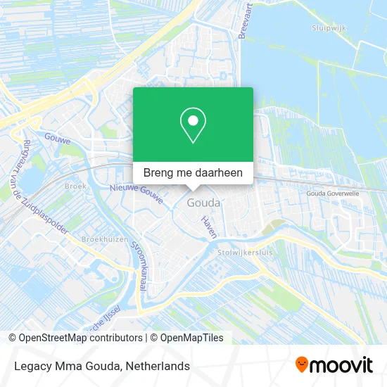 Legacy Mma Gouda kaart