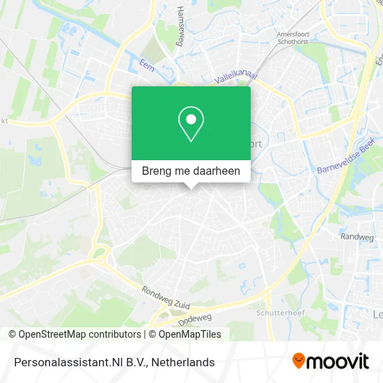 Personalassistant.Nl B.V. kaart