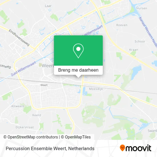 Percussion Ensemble Weert kaart