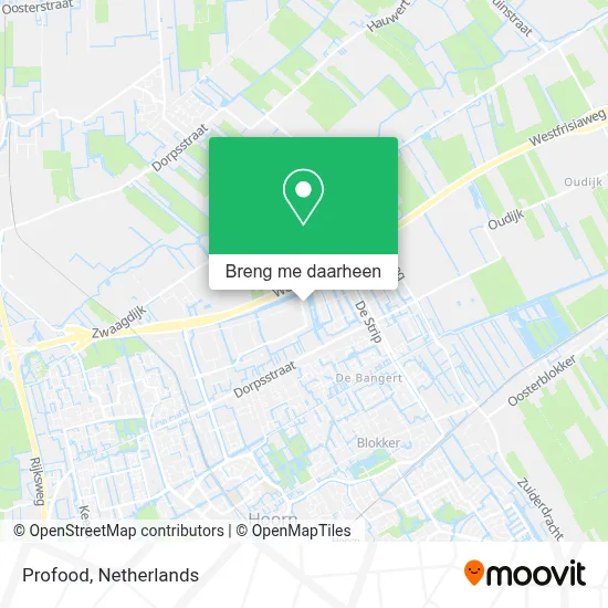 Profood kaart