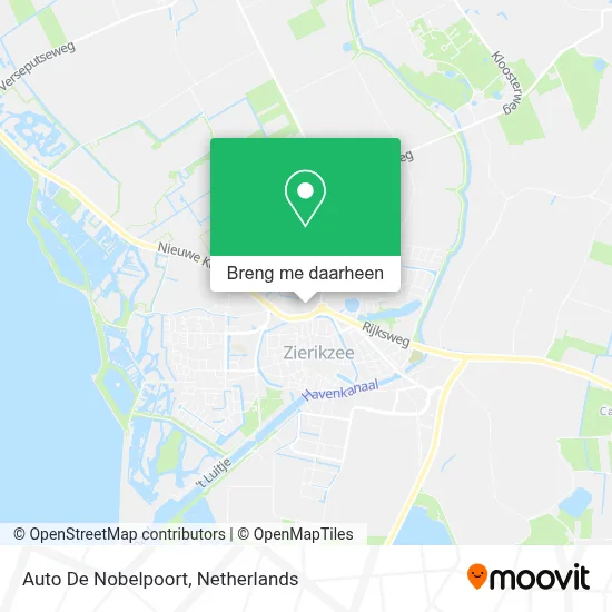 Auto De Nobelpoort kaart
