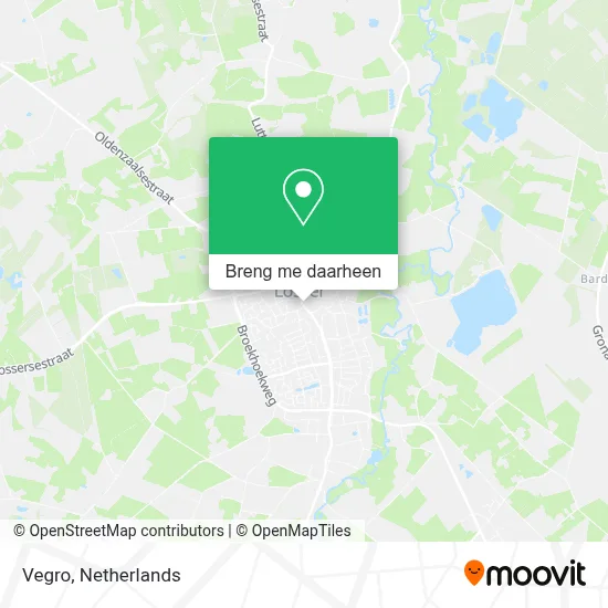 Vegro kaart