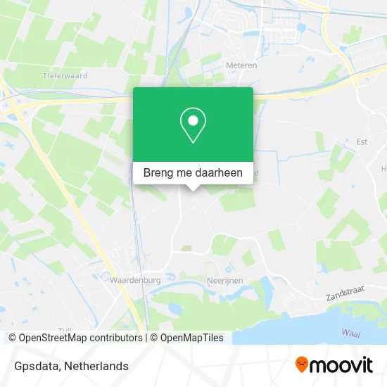 Gpsdata kaart