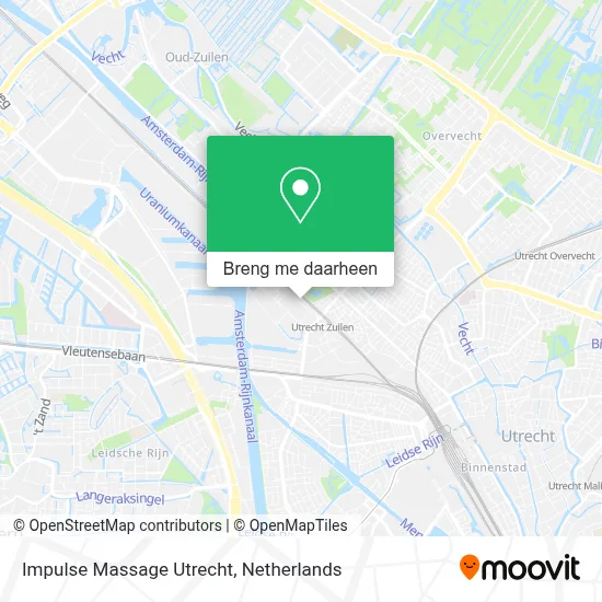 Impulse Massage Utrecht kaart