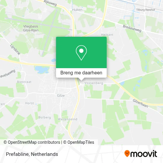 Prefabline kaart