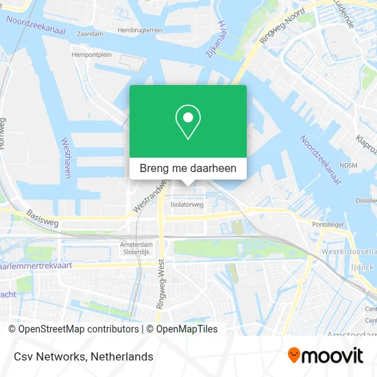Csv Networks kaart