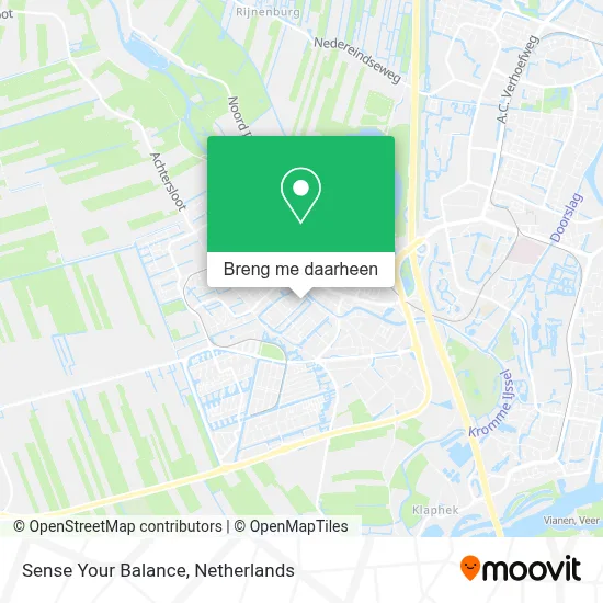 Sense Your Balance kaart