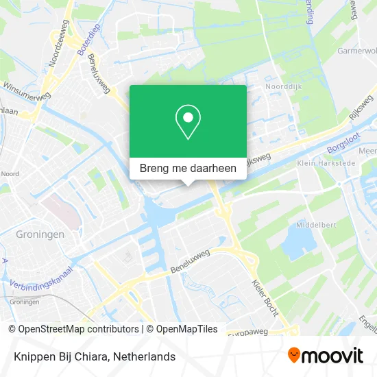 Knippen Bij Chiara kaart