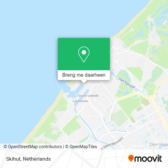 Skihut kaart