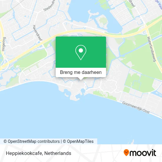 Heppiekookcafe kaart
