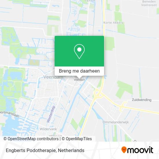 Engberts Podotherapie kaart
