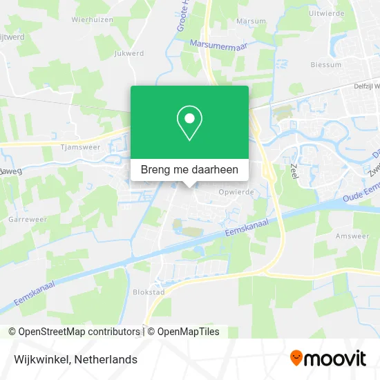 Wijkwinkel kaart