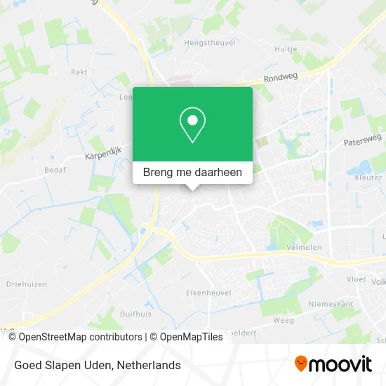 Goed Slapen Uden kaart