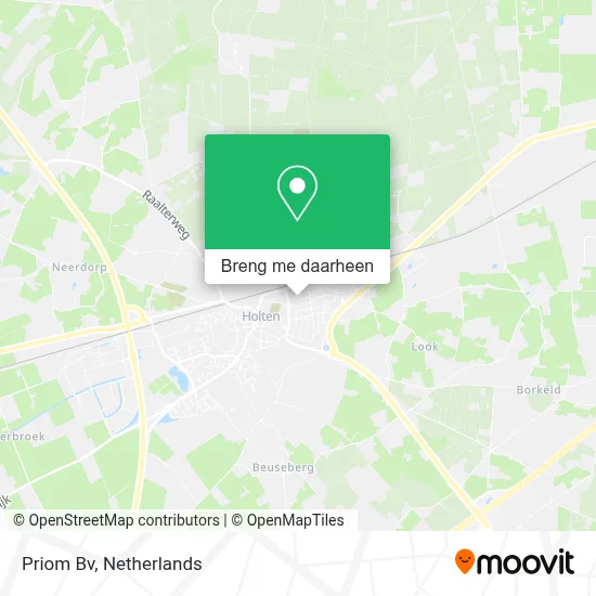 Priom Bv kaart