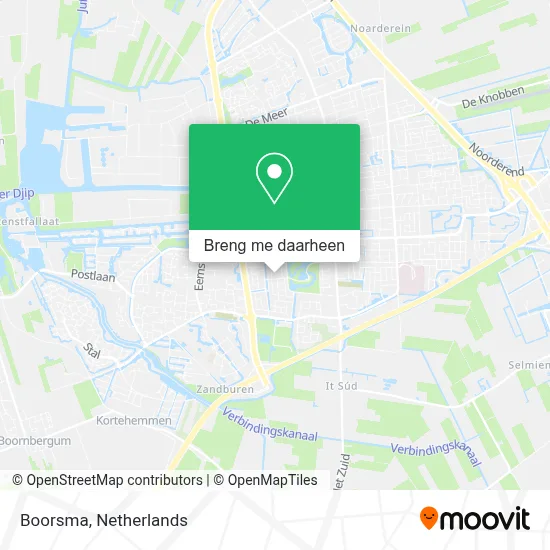 Boorsma kaart