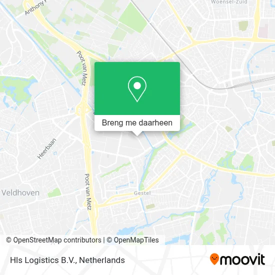 Hls Logistics B.V. kaart
