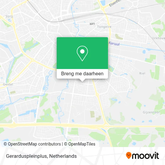 Gerarduspleinplus kaart