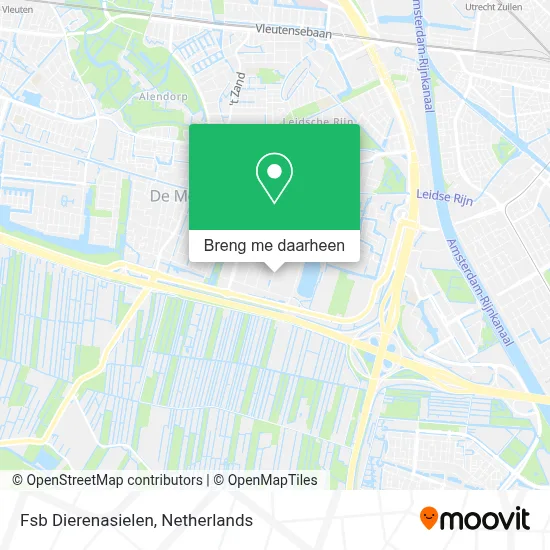 Fsb Dierenasielen kaart