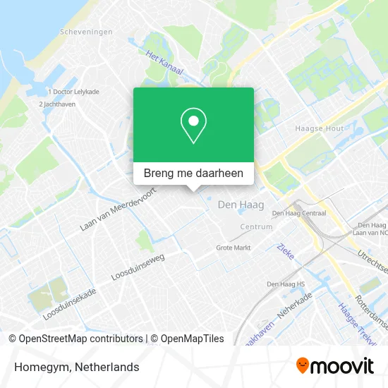Homegym kaart