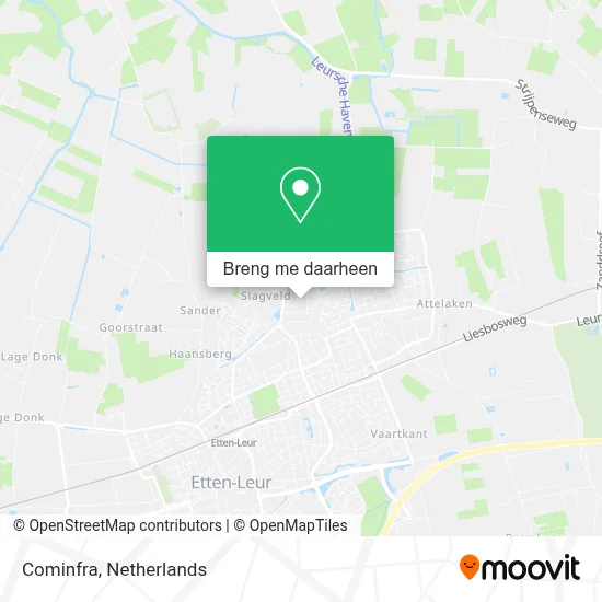 Cominfra kaart