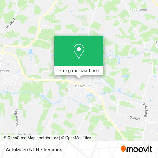 Autoladen.Nl kaart