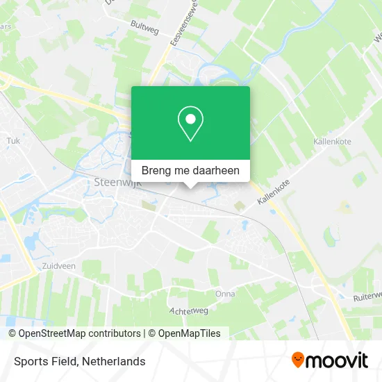 Sports Field kaart