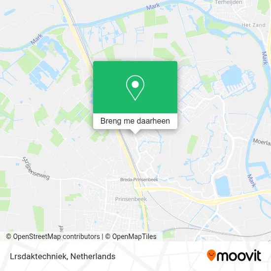 Lrsdaktechniek kaart