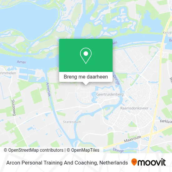 Arcon Personal Training And Coaching kaart