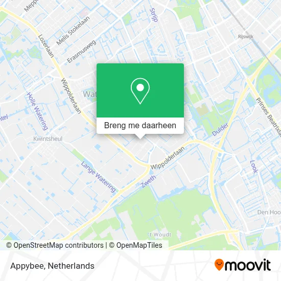 Appybee kaart