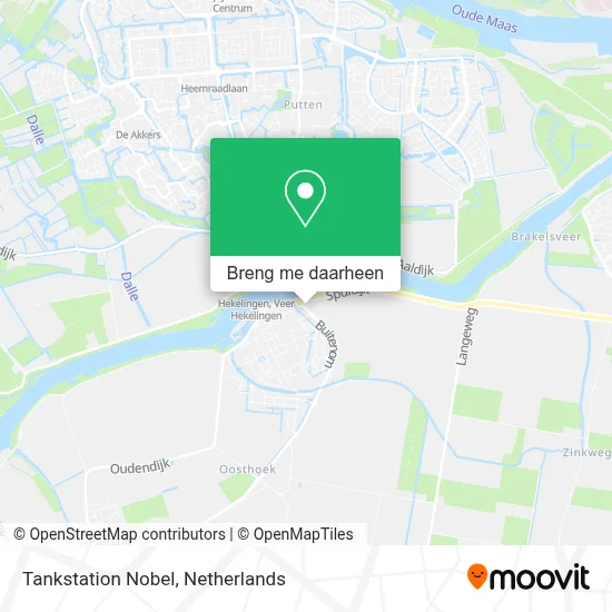 Tankstation Nobel kaart