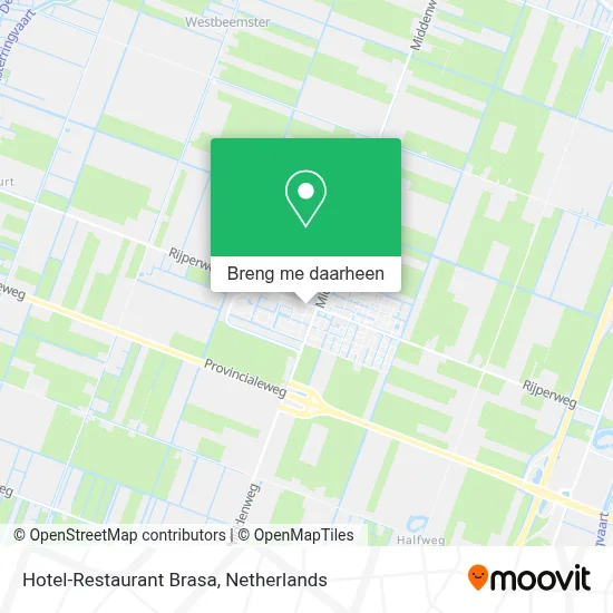 Hotel-Restaurant Brasa kaart
