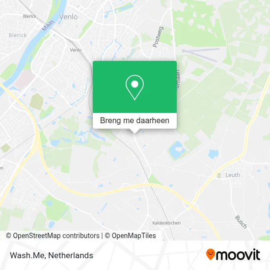 Wash.Me kaart