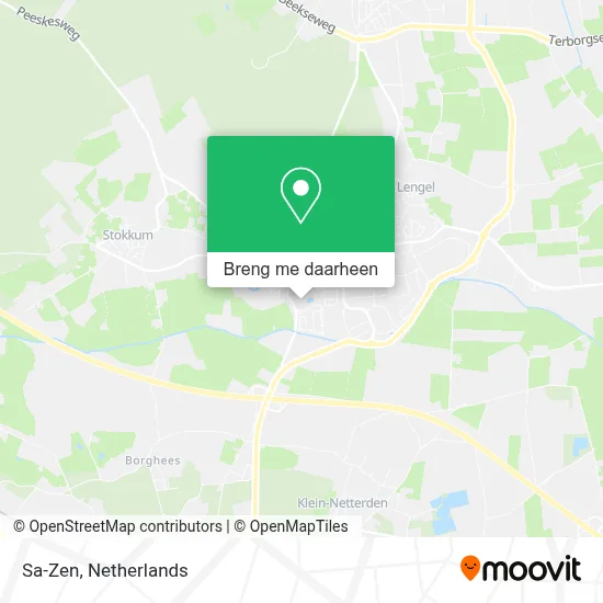 Sa-Zen kaart