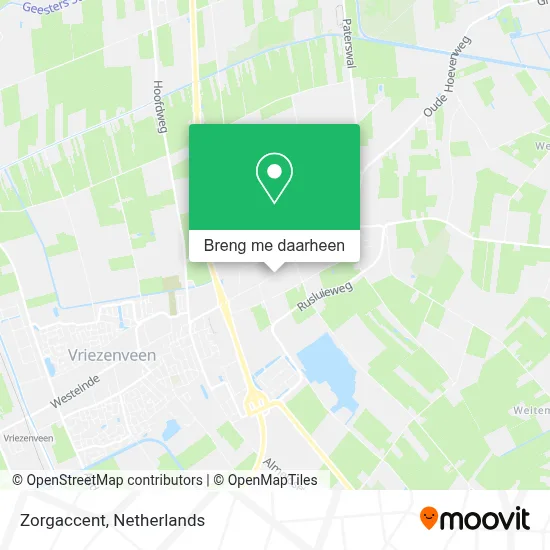 Zorgaccent kaart