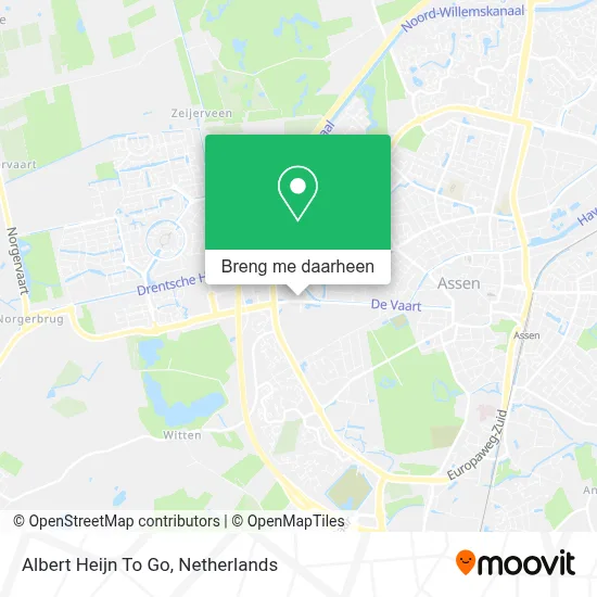 Albert Heijn To Go kaart