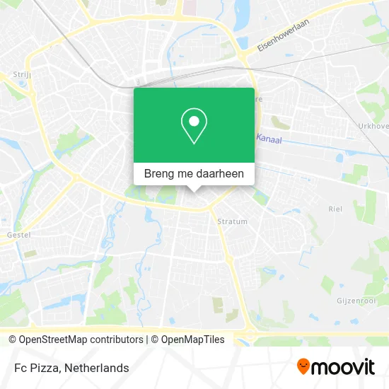 Fc Pizza kaart