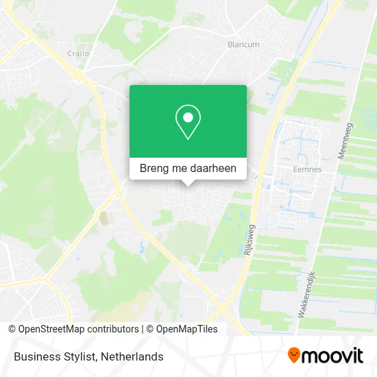 Business Stylist kaart